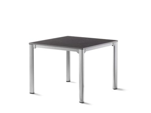 Sieger tuintafel aluminium/Vivodur 95x95 - 165x95 cm -, Tuin en Terras, Tuintafels, Ophalen of Verzenden