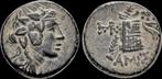 Ca 95-65bc Pontos Amisos Ae20 Thyrsus resting against cis..., Verzenden