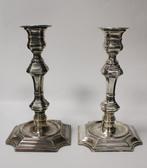 Pedro Durán - Pedro Durán - Kandelaber (2) - .925 zilver, Antiek en Kunst