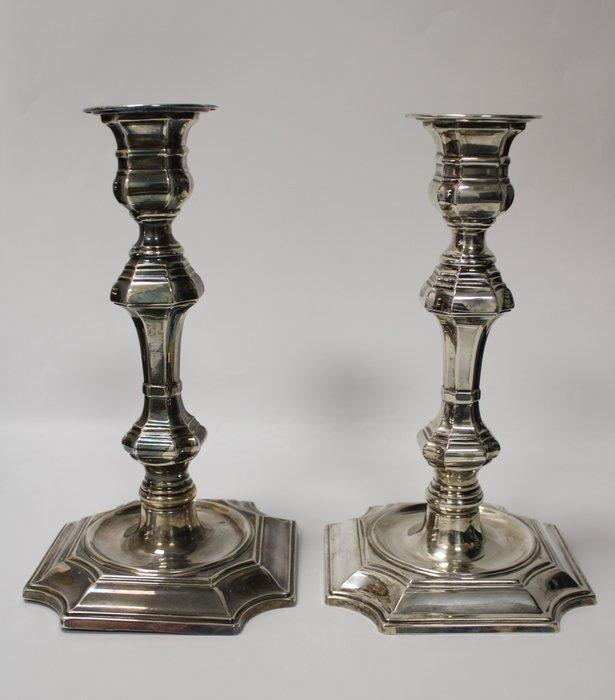 Pedro Durán - Pedro Durán - Kandelaber (2) - .925 zilver, Antiek en Kunst, Antiek | Goud en Zilver