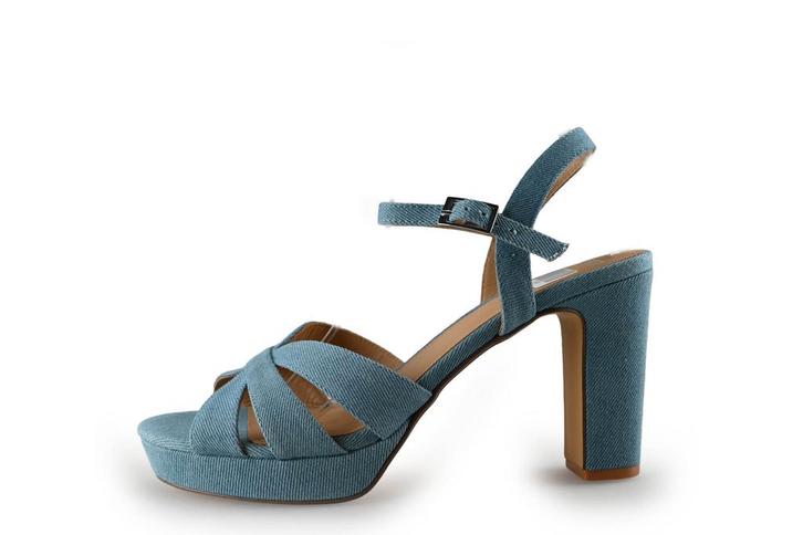 Manfield sandalen in maat 42 Blauw | 25% korting, Kleding | Dames, Schoenen, Blauw, Zo goed als nieuw, Sandalen of Muiltjes, Verzenden