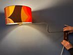 Space Age Swing-Arm Wall Lamp with Orange Flower Shade, Ophalen of Verzenden, Nieuw