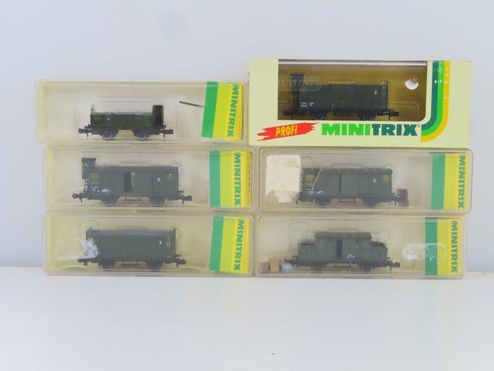Minitrix N - 13243/13201/13404/13405/51 3202 00/51 3212 00 -, Hobby en Vrije tijd, Modeltreinen | N-Spoor