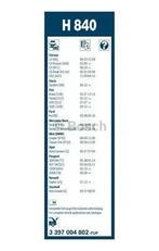 Ruitenwisser Bosch 3397004802 - H840 Vauxhall Mini 127338..., Auto-onderdelen, Ophalen of Verzenden, Nieuw