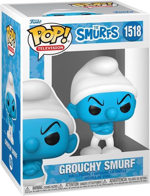Funko Pop! - De Smurfen - Moppersmurf #1518 | Funko - Hobby, Verzamelen, Poppetjes en Figuurtjes, Nieuw, Verzenden
