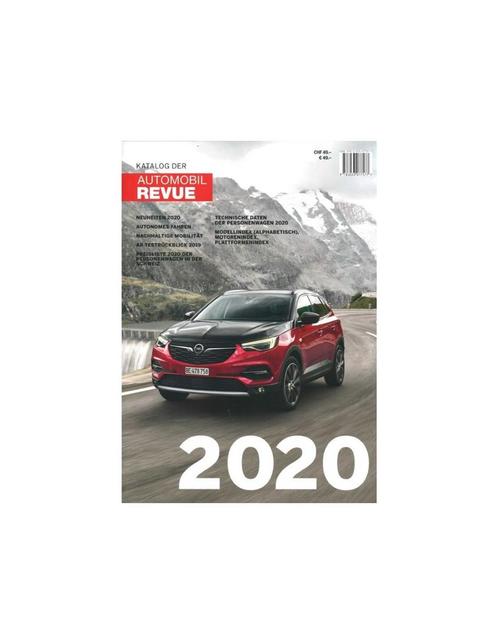 2020 AUTOMOBIL REVUE JAARBOEK DUITS, Boeken, Auto's | Folders en Tijdschriften