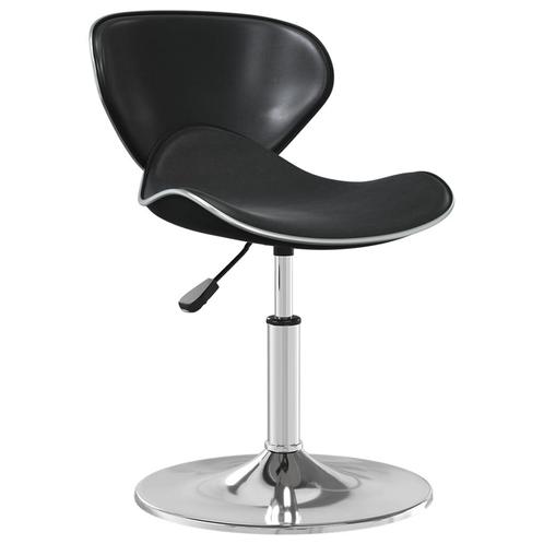 vidaXL Eetkamerstoel kunstleer zwart, Huis en Inrichting, Stoelen, Zwart, Nieuw, Verzenden