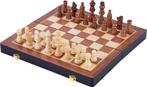 Engelhart Games - Schaakspel Deluxe - Inklapbaar- 30 Cm -, Ophalen of Verzenden, Nieuw