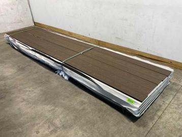 Veiling - 15x Composiet plank 2,3x14,5x420cm bruin beschikbaar voor biedingen