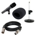 Sennheiser e 845s met tafelstatief, kabel en windkap, Muziek en Instrumenten, Microfoons, Verzenden, Nieuw