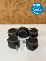 Gispen Zinn wielen (5 stuks) - harde vloer, Nieuw in verpakking