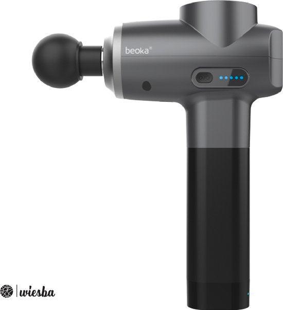 2dekans | Beoka ® S6 Massage Gun PRO - Professioneel Massage, Sport en Fitness, Fitnessmaterialen, Zo goed als nieuw, Ophalen of Verzenden