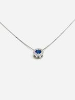 Ketting met hanger - 18 karaat Witgoud - 0.70ct. tw. Diamant