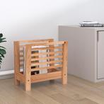 vidaXL Tijdschriftenrek 40x26,5x38,5 cm massief walnotenhout, Verzenden, Nieuw
