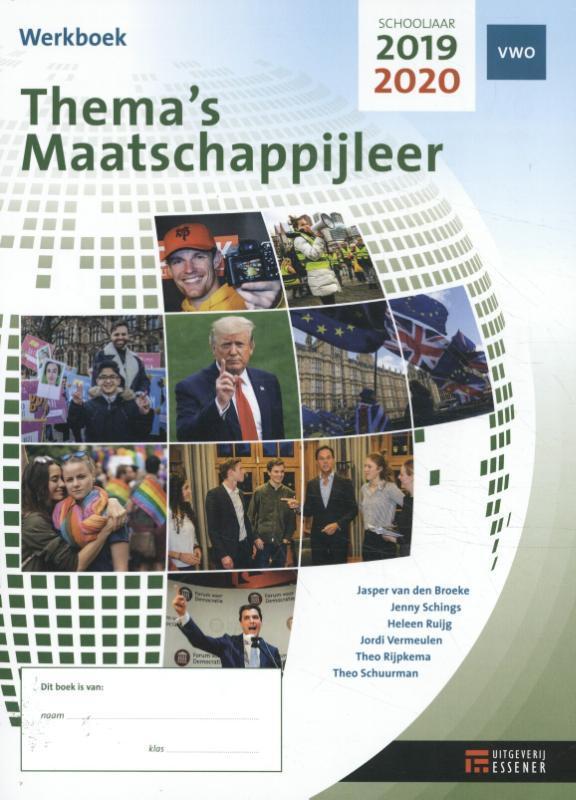 Themas Maatschappijleer Werkboek VWO 2019-2020 Heleen Ruijg, Boeken, Schoolboeken, Gelezen, Verzenden