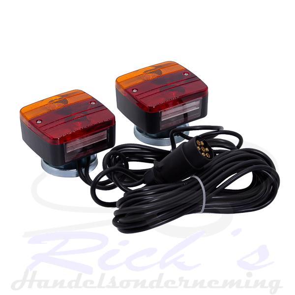 Verlichtingsset/ noodverlichting magnetish 12 meter kabel, Auto diversen, Aanhangwagen-onderdelen, Nieuw, Ophalen of Verzenden