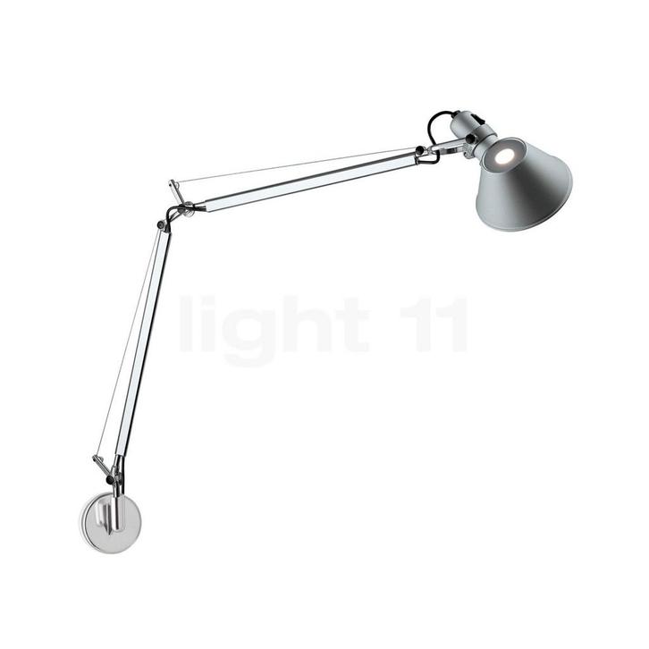 Artemide Tolomeo Parete LED, aluminium gepolijst en geanodis, Huis en Inrichting, Lampen | Wandlampen, Nieuw, Verzenden