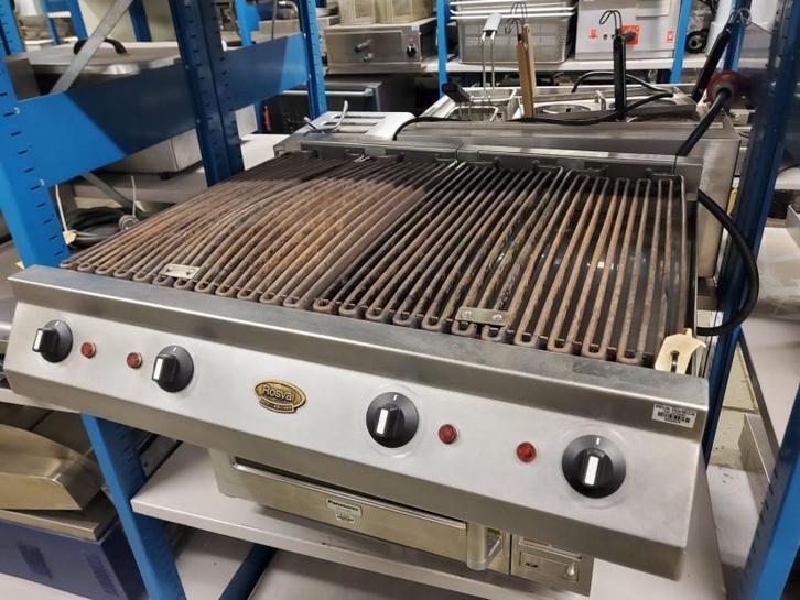 Occasion Rosval 4-elements vapeurgrill, Zakelijke goederen, Horeca | Keukenapparatuur, Gebruikt, Ophalen