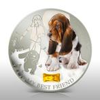 Fiji. 2 Dollars 2013 My Best Friend - Basset Hound - With