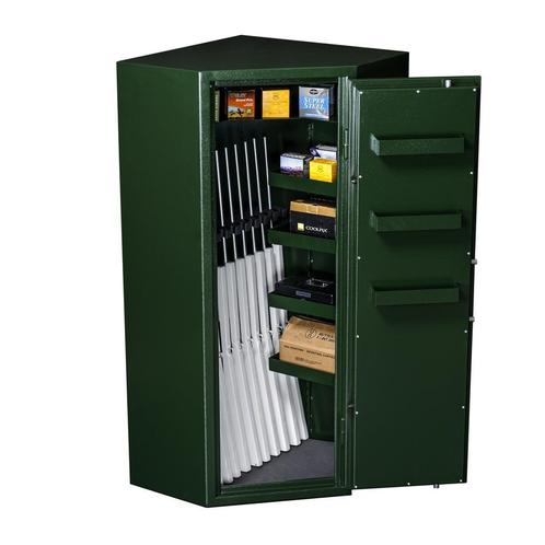 MustangSafes Hoekkluis MSG-C-03B - 12 Wapenplaatsen, Huis en Inrichting, Brandblussers en Brandkasten, Brandkast, Nieuw, Ophalen of Verzenden