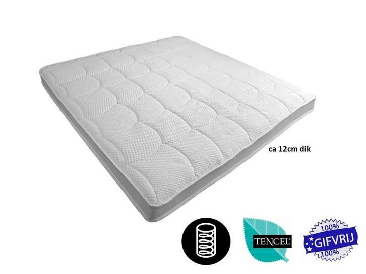 Tencel topper NASA traagschuim XXL 12cm dik - diverse maten, Huis en Inrichting, Slaapkamer | Matrassen en Bedbodems, Nieuw, Verzenden