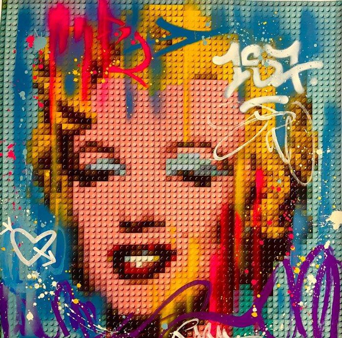 Moabit - Andy Warhol VS Marilyn Monroe - Pop Lego, Antiek en Kunst, Kunst | Designobjecten