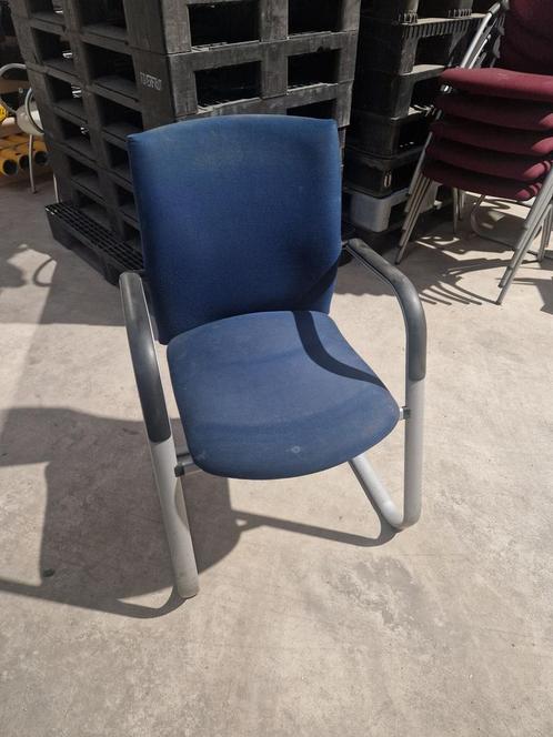 Vergaderstoel Comforto D5028, donkerblauw/grijs, gebruikt -, Zakelijke goederen, Kantoor en Winkelinrichting | Kantoormeubilair en Inrichting