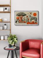 I_KONIQ (1969) - White leopard and red japan sun, Nieuw