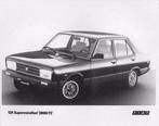 1981 Fiat 131 Supermirafiori 2000 TC persfoto zwart/wit, Boeken, Verzenden, Zo goed als nieuw