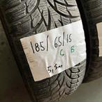 2 x Nokian 185-65-15 Winterbanden 5,5mm, Auto-onderdelen, Banden en Velgen, Gebruikt, 15 inch, Band(en), Personenwagen
