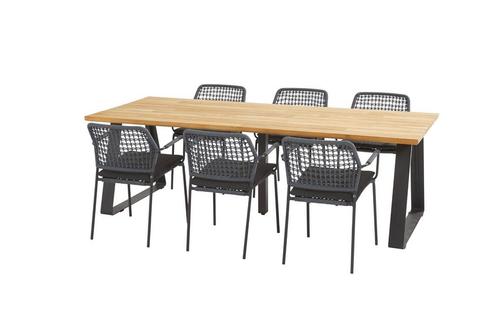Taste by 4 Seasons Barista tuinset blue met Basso tafel 240, Tuin en Terras, Tuinsets en Loungesets, Ophalen of Verzenden