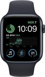 Apple Watch SE (2022), 44mm, GPS Zwart (Zwart), Verzenden, Zo goed als nieuw