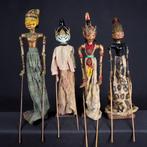 4 Wayang Golék poppen - Java - Indonesië (Zonder
