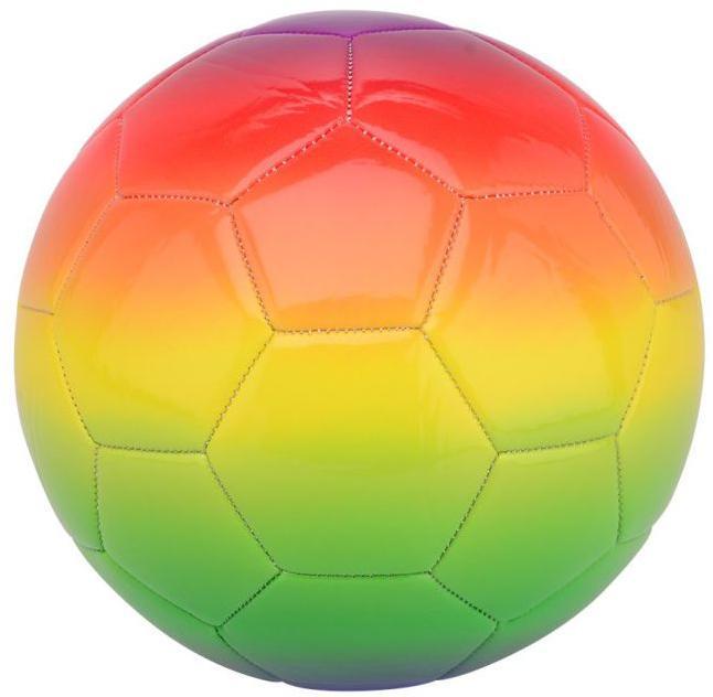Voetbal Regenboog (maat 5) | Sports Active - Buitenspeelgoed, Sport en Fitness, Voetbal, Nieuw, Verzenden