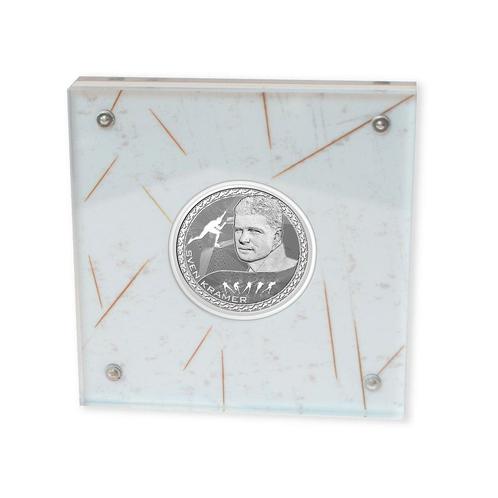 Sven Kramer penning Zilver 1 ounce, Postzegels en Munten, Munten | Nederland, Verzenden