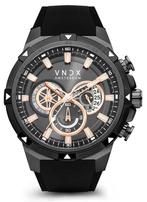 VNDX Young Rebel Big Brother Black LB33049-01 horloge, Sieraden, Tassen en Uiterlijk, Overige merken, Staal, Verzenden, Polshorloge