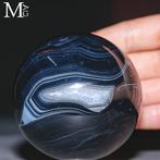 Natuurlijk geverfde Agata - Bol Prachtige agaatbol - Hoogte: