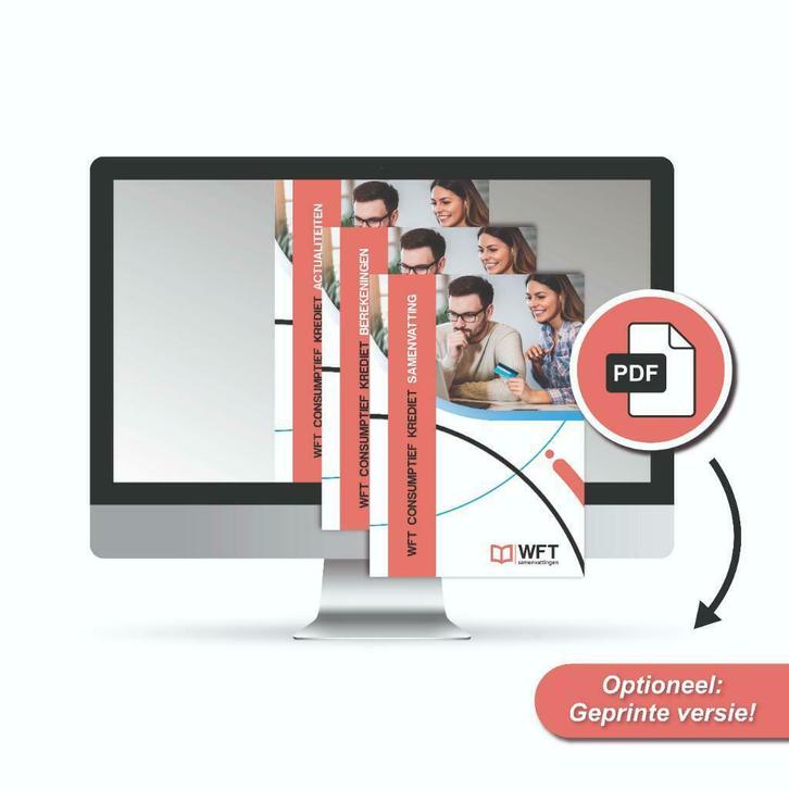 Wft Consumptief Krediet Voordeelbundel 2023-2024, Boeken, Studieboeken en Cursussen, Nieuw, Overige niveaus, Verzenden