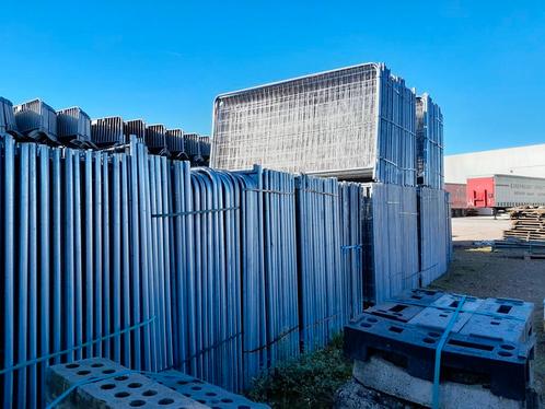 Bouwhekken Hekwerk Heras afscheiding voor tijdelijk bouw hek, Tuin en Terras, Schuttingen, 3 tot 6 meter, Nieuw, IJzer, 1 tot 2 meter