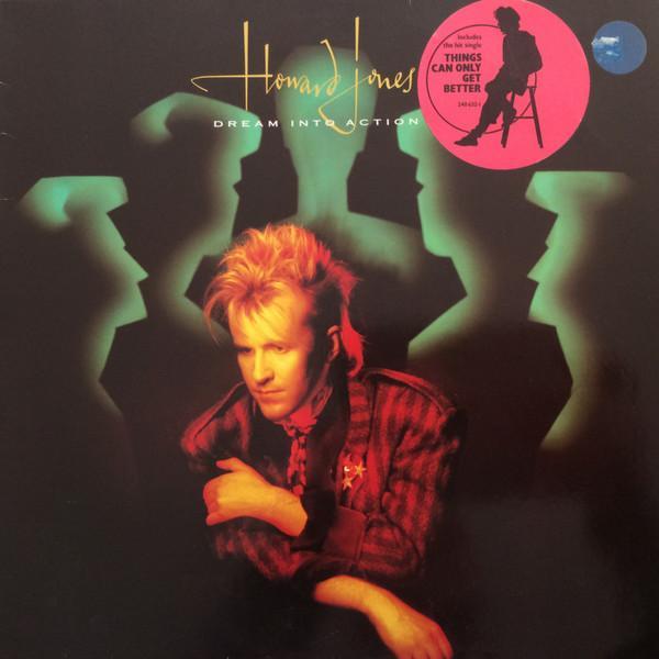 LP gebruikt - Howard Jones - Dream Into Action, Cd's en Dvd's, Vinyl | Pop, Zo goed als nieuw, Verzenden