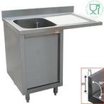 RVS Spoeltafel met 1 Kuip Links | 140x70x88 cm, Zakelijke goederen, Horeca | Meubilair en Inrichting, Verzenden, Nieuw in verpakking