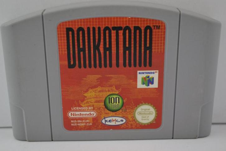 Daikatana (N64 EUR), Spelcomputers en Games, Games | Nintendo 64, 1 speler, Zo goed als nieuw, Verzenden