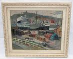 Antoni Sala Herrero (1927-2012) - Puerto de Barcelona, Antiek en Kunst