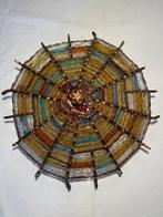 Marino Poccetti - Plafondlamp - Muranoglas, Smeedijzer, Antiek en Kunst, Antiek | Lampen