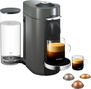 Magimix Nespresso Vertuo Plus Deluxe Titan Koffieapparaten beschikbaar voor biedingen