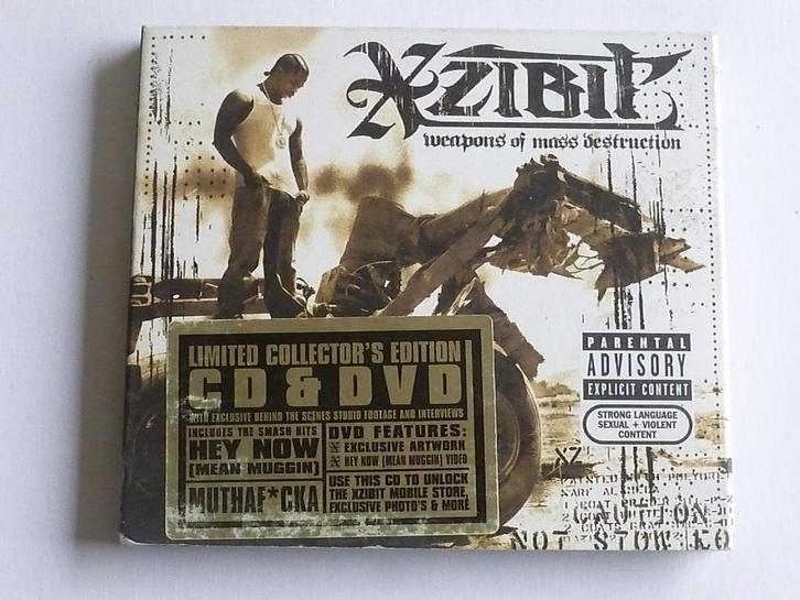 Xzibit - Weapons of mass destructions (CD + DVD), Cd's en Dvd's, Cd's | Hardrock en Metal, Zo goed als nieuw, Verzenden