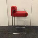 design barkruk Limitless, zithoogte 78 cm, metaal - rood, Huis en Inrichting, Ophalen of Verzenden, Gebruikt