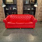 Chesterfield Melbourne set - 2 + 3-zits - Rood, Nieuw, Leer