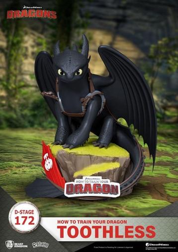 How To Train Your Dragon Toothless PVC Statue 14 cm beschikbaar voor biedingen