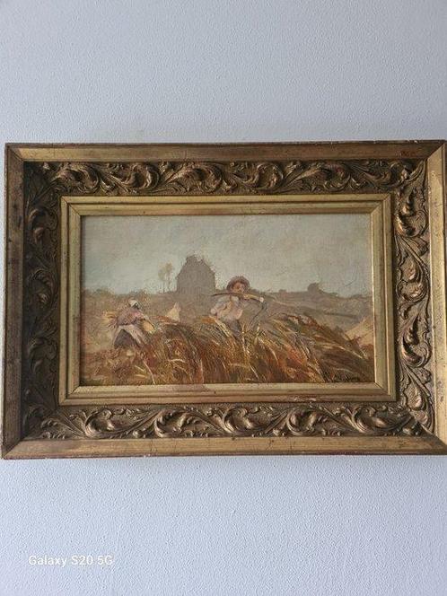 Hendrik Valkenburg (1826-1896 ) - Hoog Koren, Antiek en Kunst, Kunst | Schilderijen | Klassiek